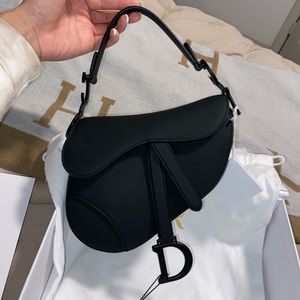 Christian Dior Mini Saddle Bag